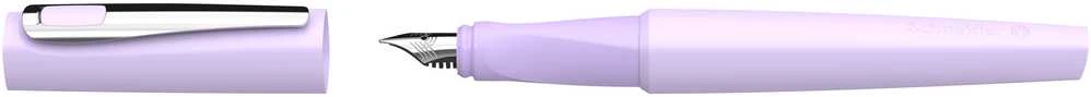 Plunksnakotis SCHNEIDER Tomo M, plastikinis, matinis violetinės spalvos korpusas, tinka dešiniarankiams ir kairiarankiams