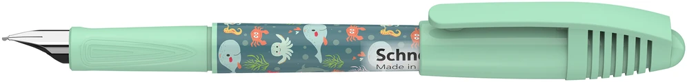 Plunksnakotis SCHNEIDER Zippi Happy Fish, dešiniarankiams ir kairiarankiams