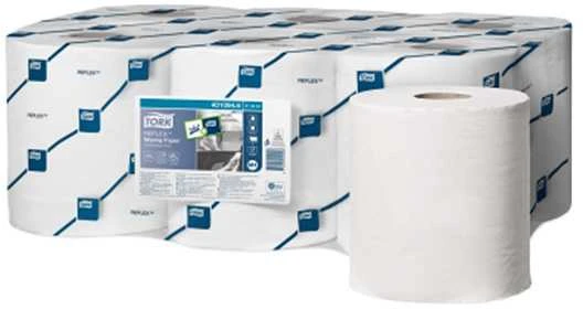 Popieriniai rankšluosčiai TORK 473242, REFLEX M4 1-ply