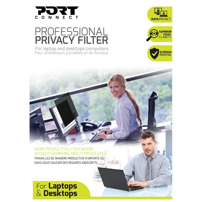 PORT DESIGNS Privatumo filtras 2D 15,6"
