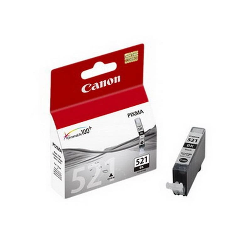 CANON CLI-521bk Ink juodas 9ml iP3600 iP4600 MP540 MP620 MP630 MP980