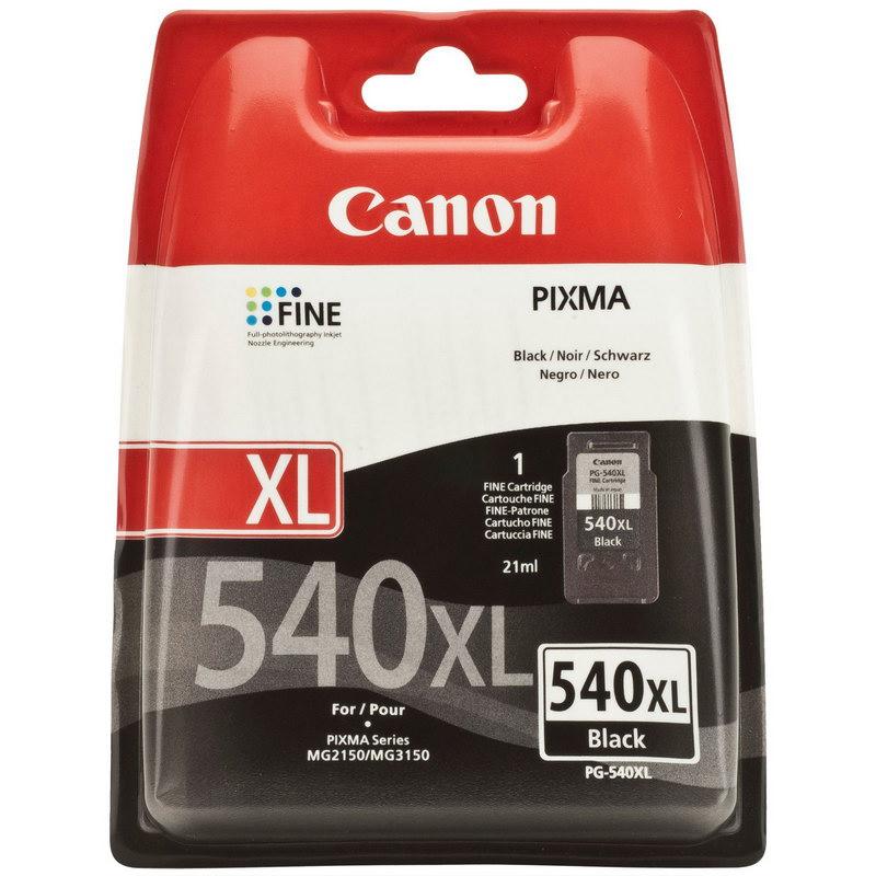 Canon PG-540XL (5222B005), foto juoda kasetė rašaliniams spausdintuvams, 600 psl.