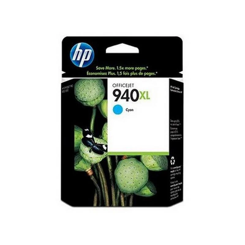 Hewlett Packard (HP) „HP no.940XL Cyan Officejet“ rašalo kasetė (1 400 puslapių)
