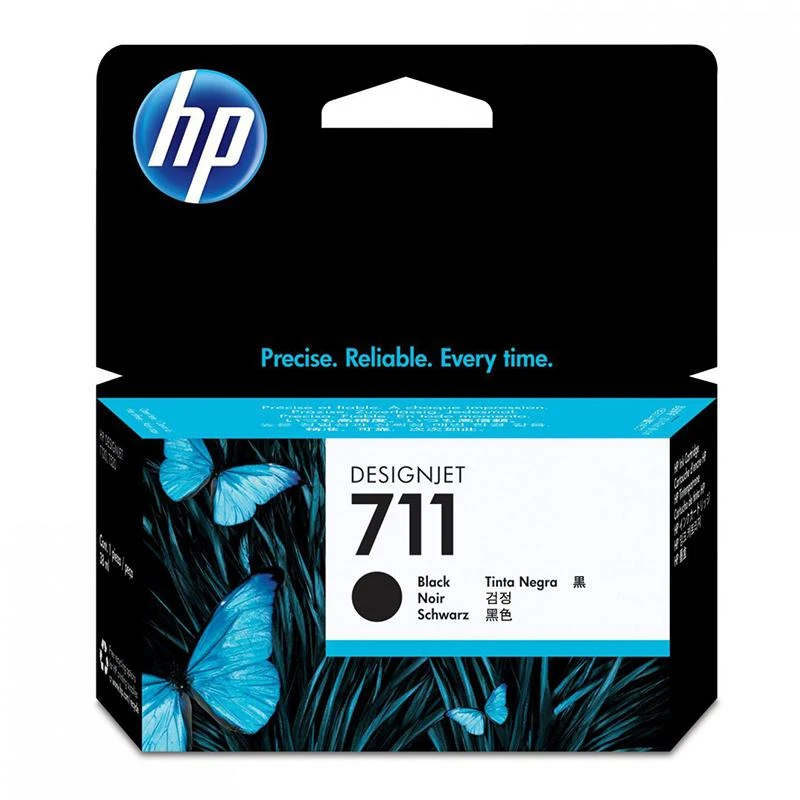 Hewlett Packard (HP) HP 711 80 ml Juodas DesignJet rašalo kasetė