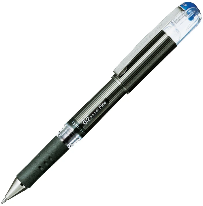 Rašiklis PENTEL HYBRID GEL GRIP DX, 0.7 mm., mėlyna