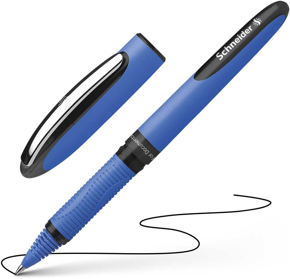 Schneder Rašiklis SCHNEIDER ONE HYBRID C 0.3mm, juoda