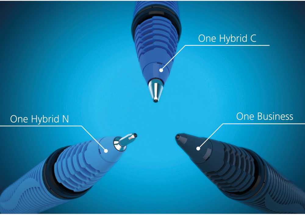Rašiklis SCHNEIDER ONE HYBRID C 0.3mm, raudona