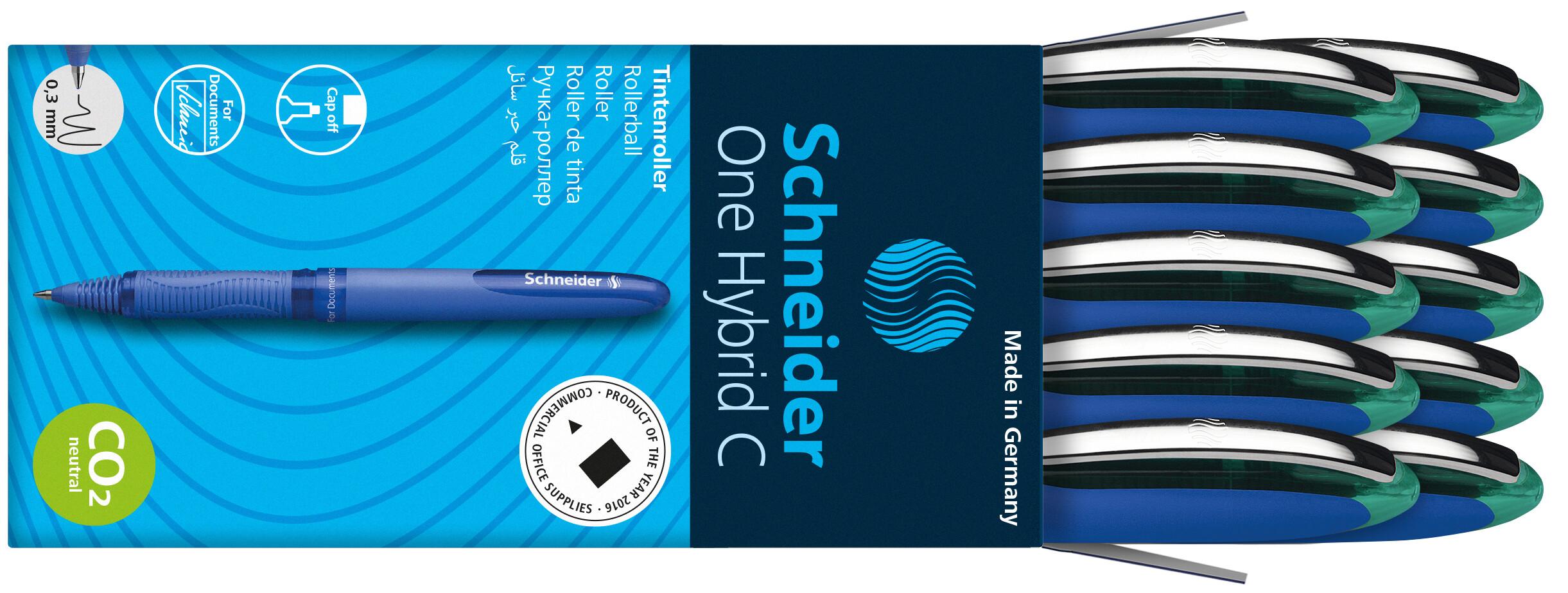 Rašiklis SCHNEIDER ONE HYBRID C 0.3mm, žalia