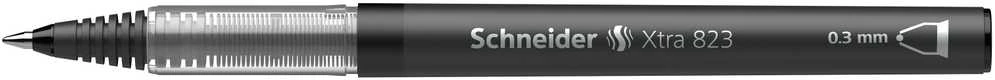 Rašiklis SCHNEIDER XTRA 823, 0.3mm, juoda