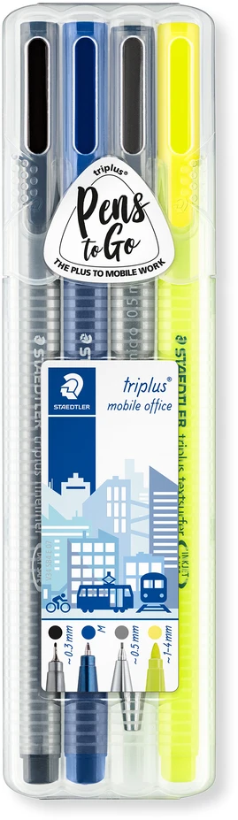 Rašiklių rinkinys STAEDTLER TRIPLUS MOBILUS BIURAS