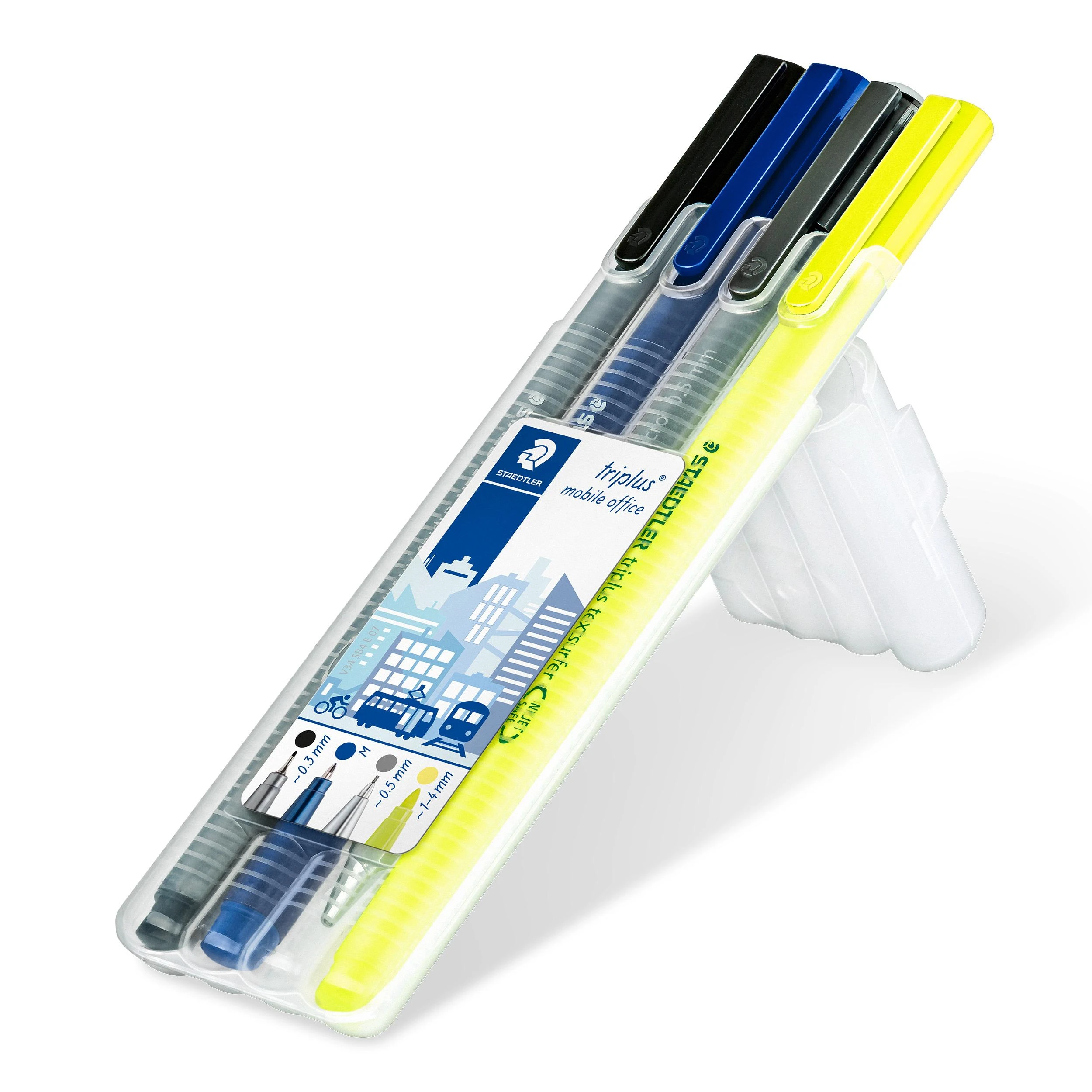 Rašiklių rinkinys STAEDTLER TRIPLUS MOBILUS BIURAS