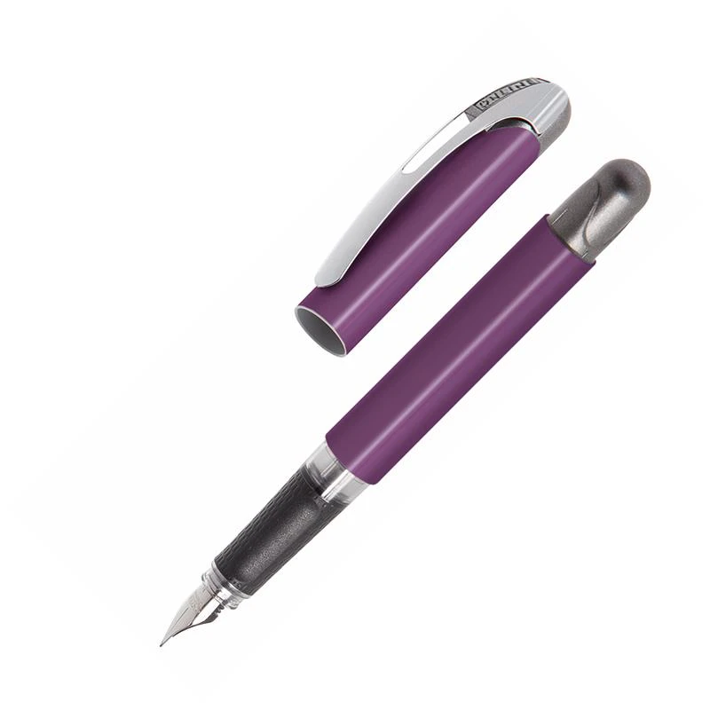 Rinkinys, plunksnakotis ir rašiklis, ONLINE, Color Line, violetinės sp.