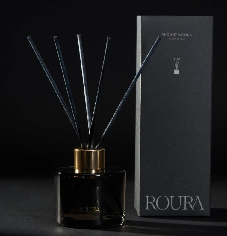 Roura Namų kvapas ICON Wood, su lazdelėmis, 100 ml, iki 50 d, vnt