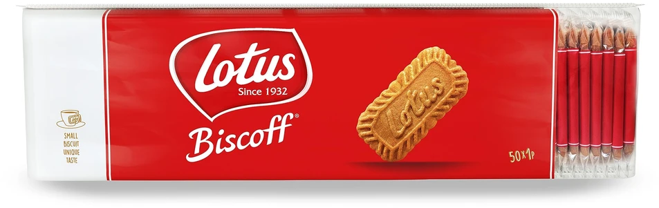 Sausainiai LOTUS BISCOFF, karamelizuoti, 50 vnt x 6,25 g