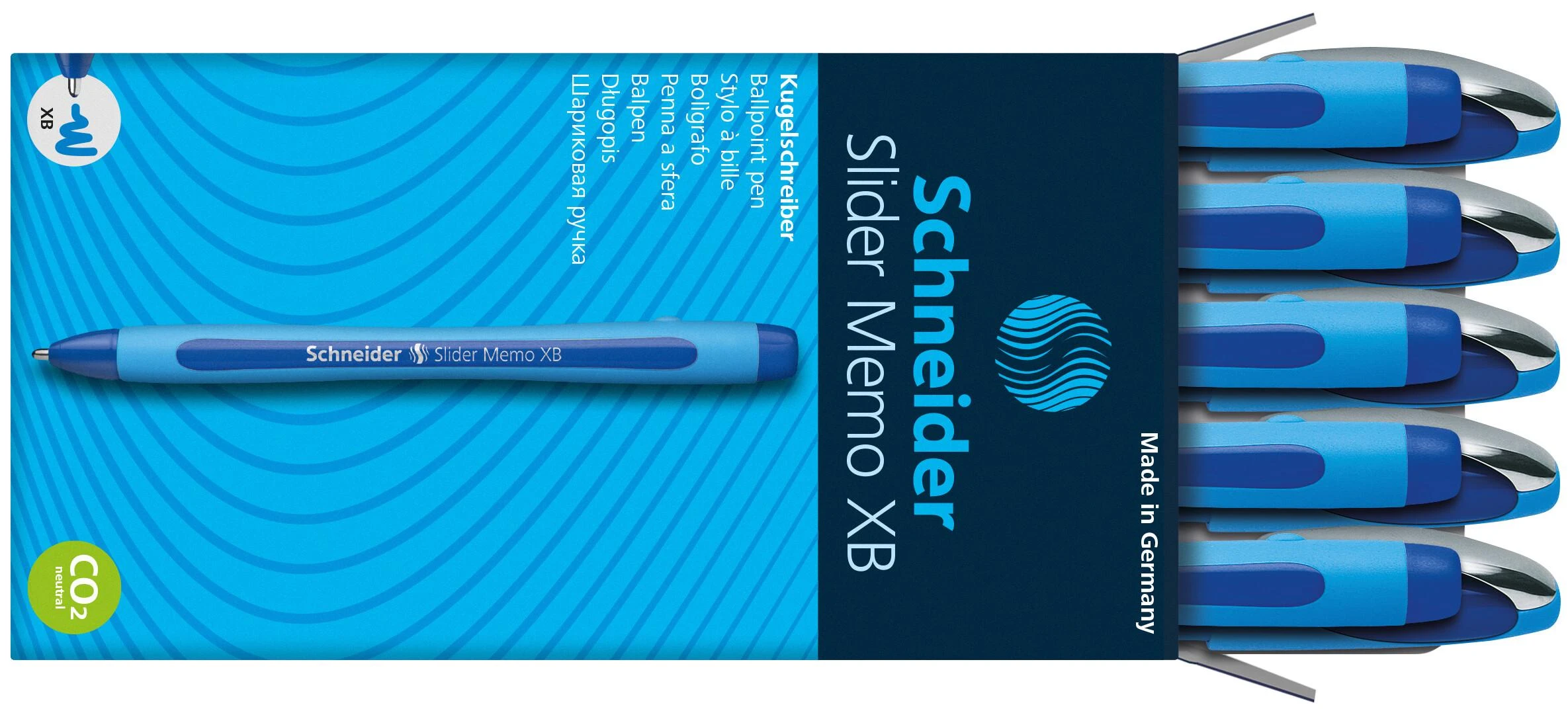 Schneider Tušinukas SLIDER MEMO XB, 1.4 mm.