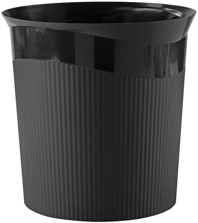 Šiukšliadėžė HAN Re-LOOP, 13 litrų, juoda