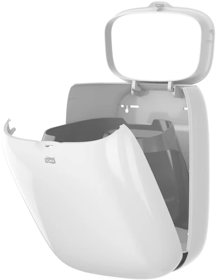 Šiukšlių dėžė TORK B1, 20 l, baltos sp. 565001