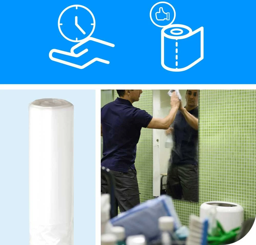 Šiukšlių maišai skirti TORK B1 šiukšliadėžėms, 50 L, 25 vnt, balti, 204060