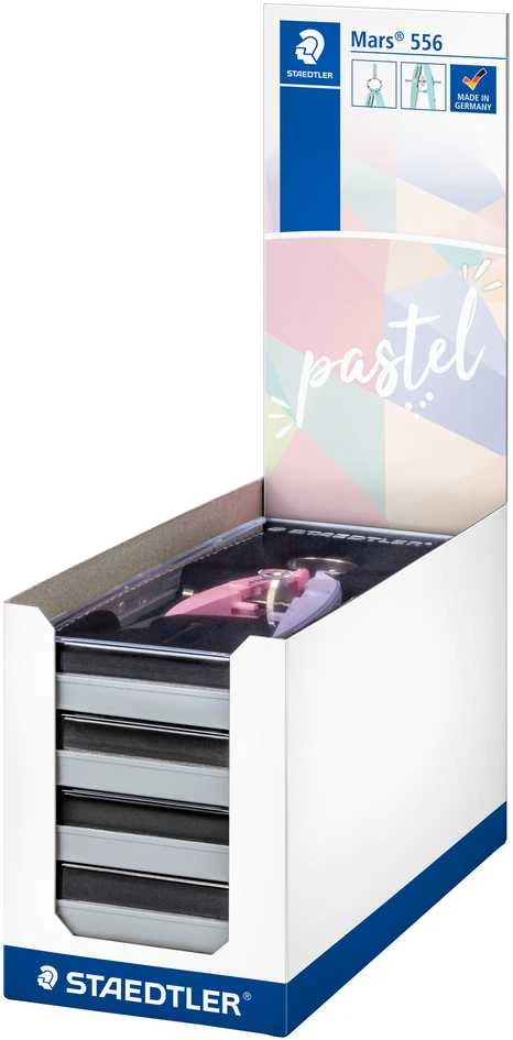 Skriestuvas STAEDTLER Pastelinėje dėžutėje su grafito dėžute