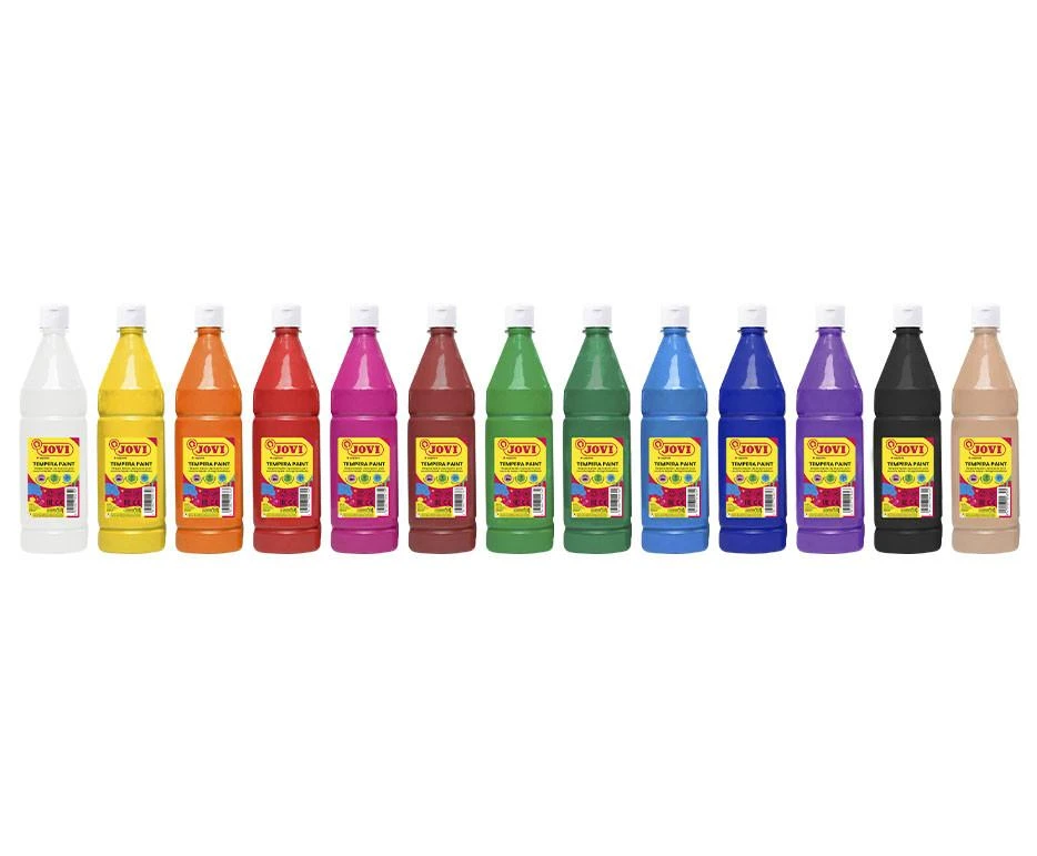 JOVI temperos dažų rinkinys 1000 ml talpos buteliukuose