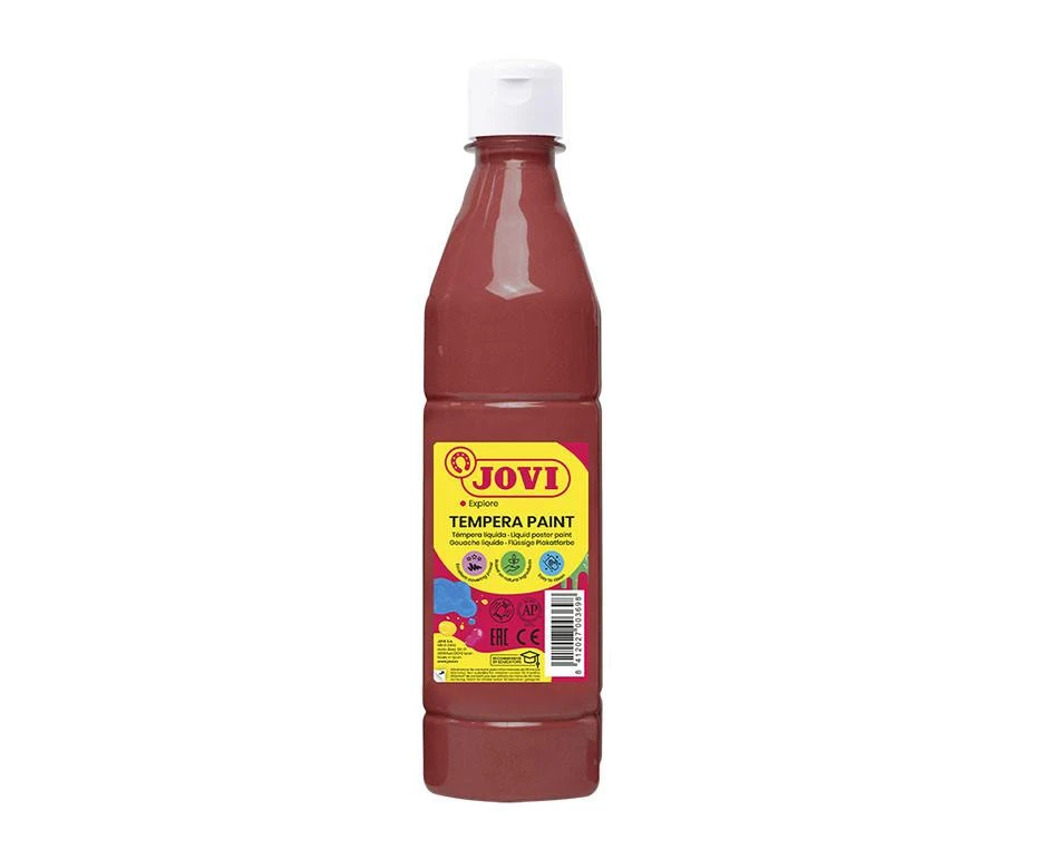 JOVI tempera 500 ml ruda