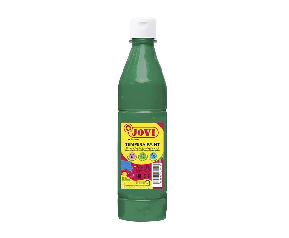 JOVI tamsiai žalia tempera 500 ml buteliuke