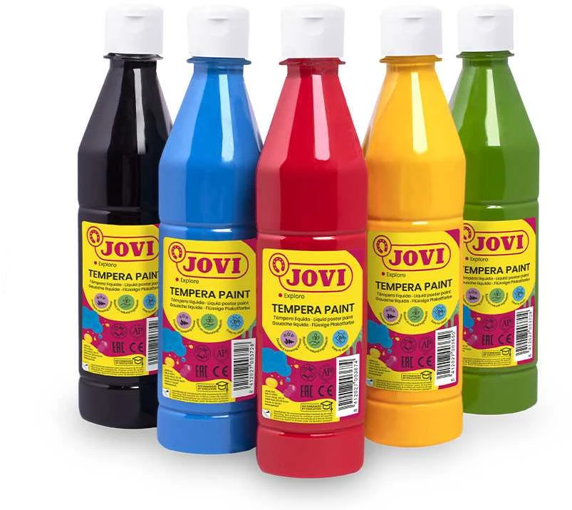 JOVI temperos dažai buteliukuose, rinkinys