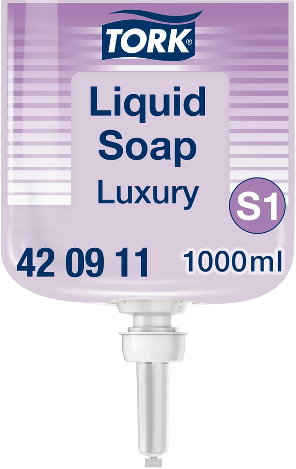 Skystas muilas TORK PREMIUM Luxury ,S1, 1L 420911, alyvinė