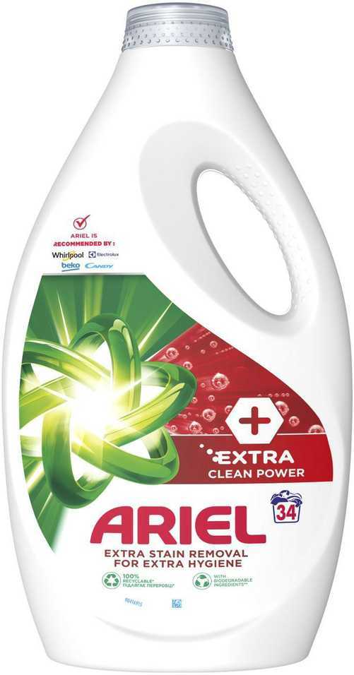 Procter Gamble Skystas skalbiklis Ariel Extra Clean, 34sk. / 1,7 l