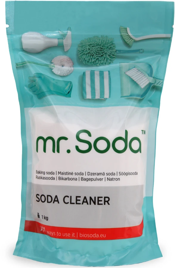 Mrsoda Maistinė soda, natūrali švaros priemonė 1kg