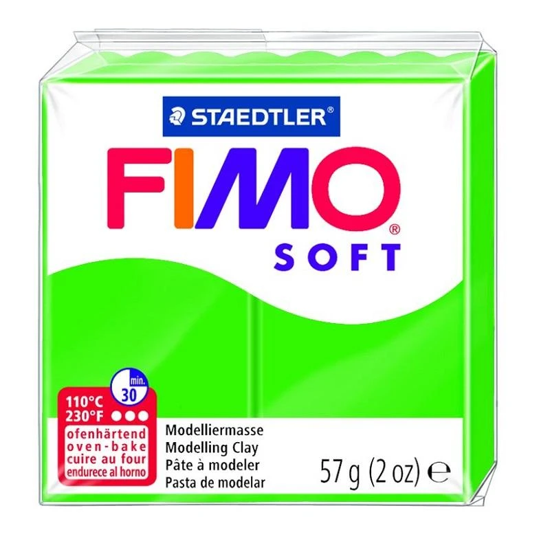 Staedtler Modelinas FIMO SOFT, 57 g, tropikų žalia sp.