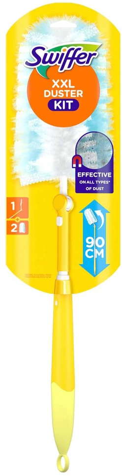 Swiffer Duster XXL Starter Kit Dulkių šepetėlis + atsarginė šluostelė 1 vnt