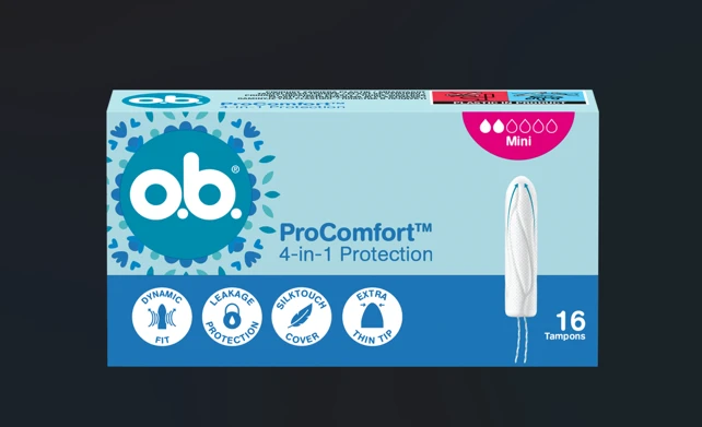 Tamponai O.B. ProComfort Super, 16 vnt.