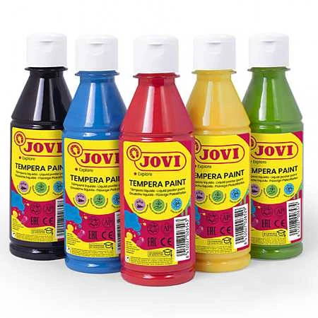 Tempera buteliuke JOVI, 500 ml, oranžinė sp.