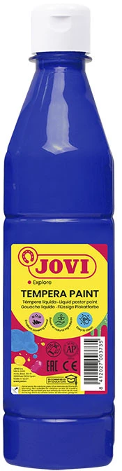 JOVI tempera tamsiai mėlyna, 500 ml