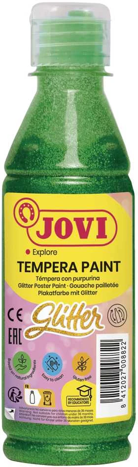 Žali blizgūs temperos dažai JOVI 250ml