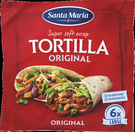 Tortilijos 10 SANTA MARIA, 371 g