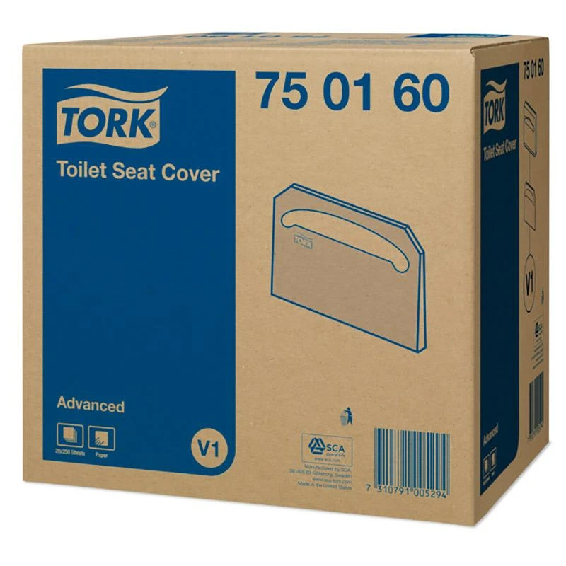 Unitazo sėdynės užtiesalas TORK V1 ADVANCED, 250 vnt., 750160