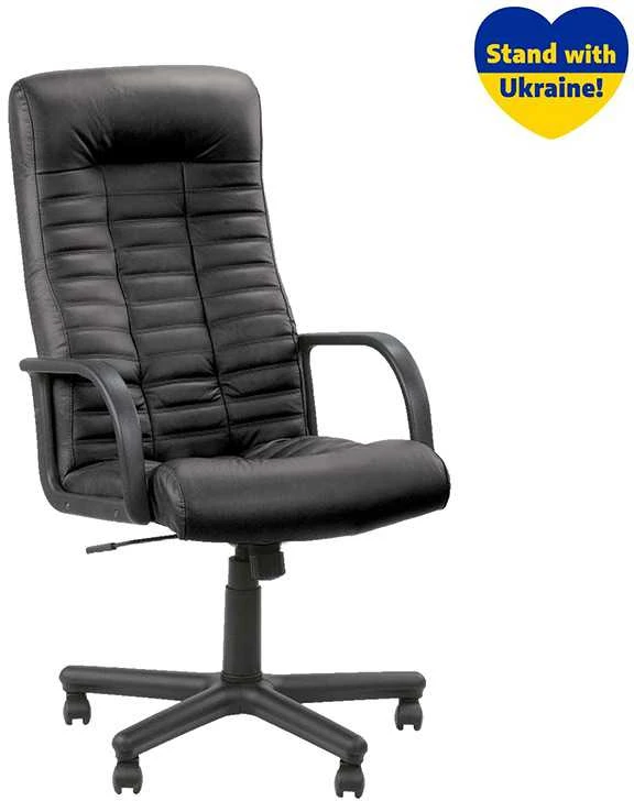 Juoda darbo kėdė BOSS ECO 30 aukštu atlošu