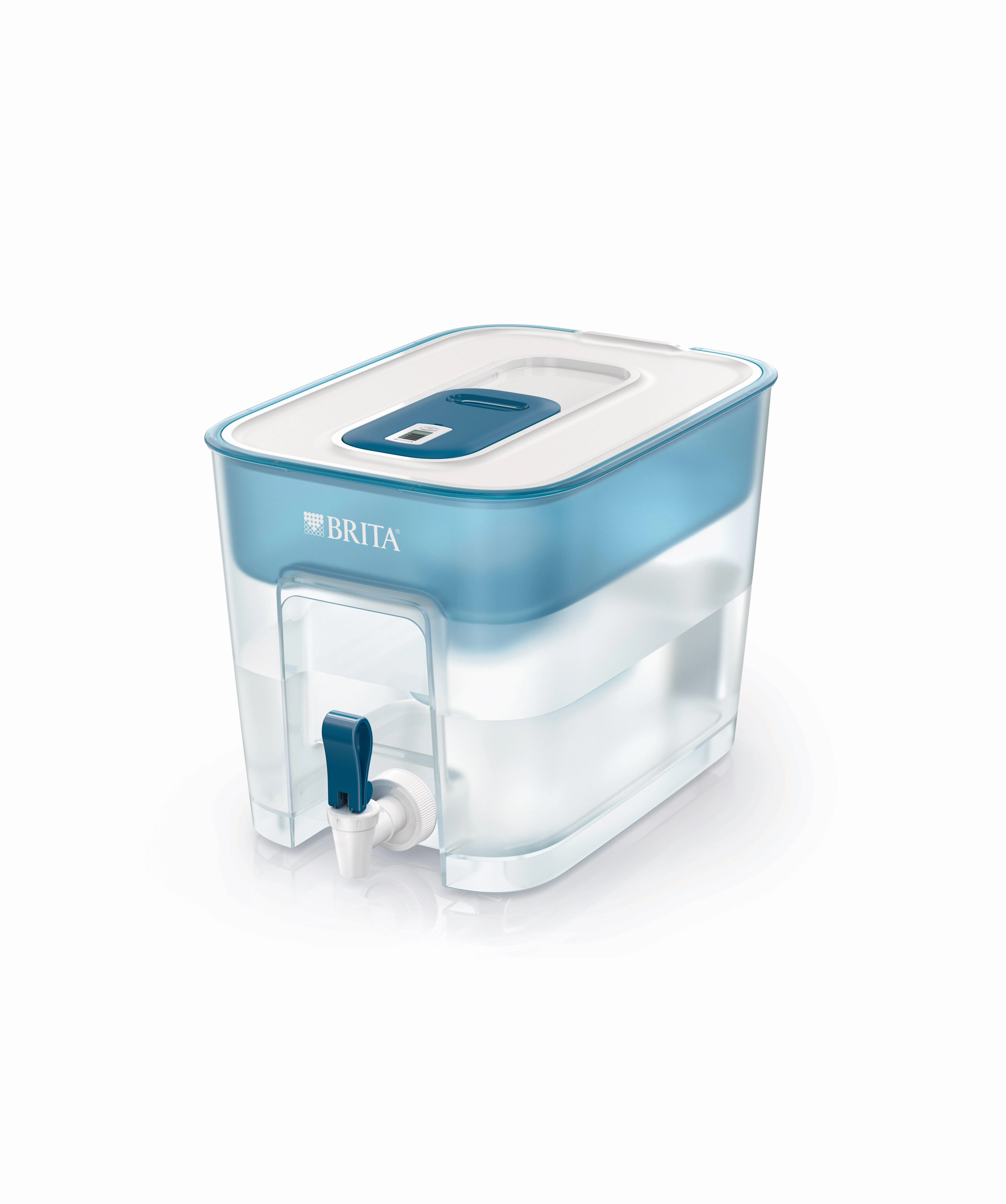 Vandens filtras-talpa BRITA FLOW, 8,2L, mėlynos spalvos