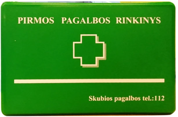 Vitameda Pirmosios pagalbos rinkinys (atnaujinta sudėtis), 1 vnt