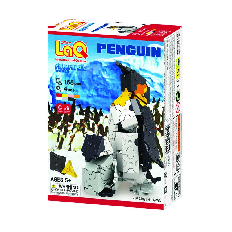 LAQ Japoniškas konstruktorius Marine World PENGUIN, 4952907004666