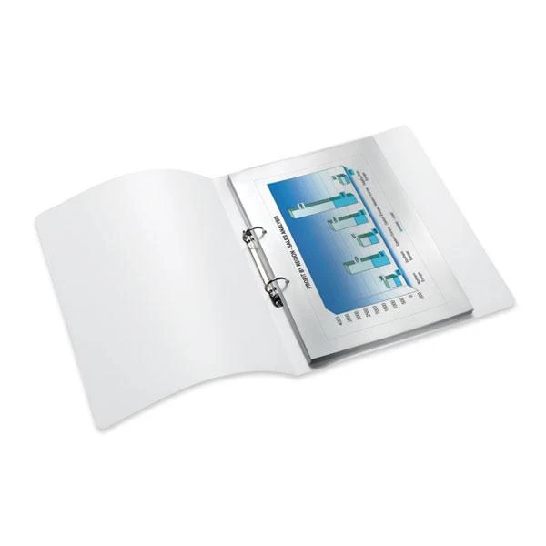 Žiedinis segtuvas LEITZ WOW, A4, PP, nugarėlė 32 mm, 2 žiedai 25 mm