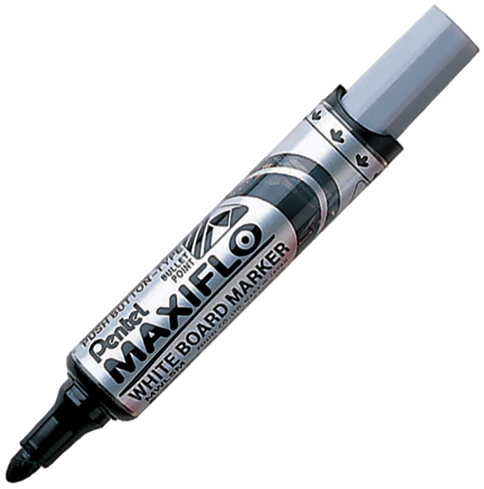 Žymeklis baltai lentai PENTEL MAXIFLO, 6,0mm. juoda