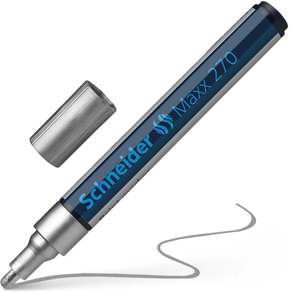 Schneder Žymeklis SCHNEIDER PAINT MARKER 270 1-3mm, sidabrinis