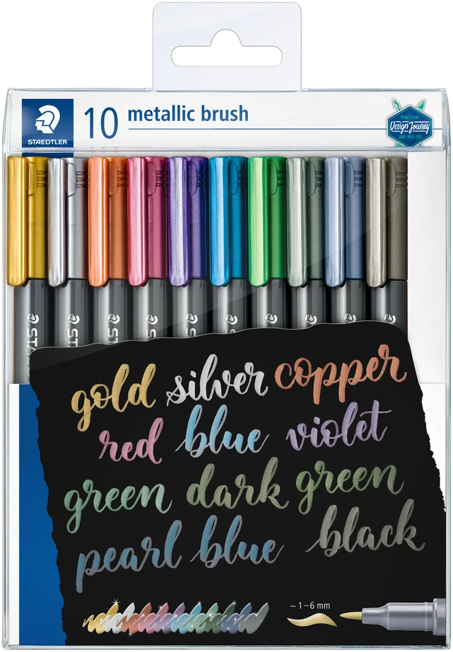 Žymeklių rinkinys STAEDTLER Metallic , 10 vnt.