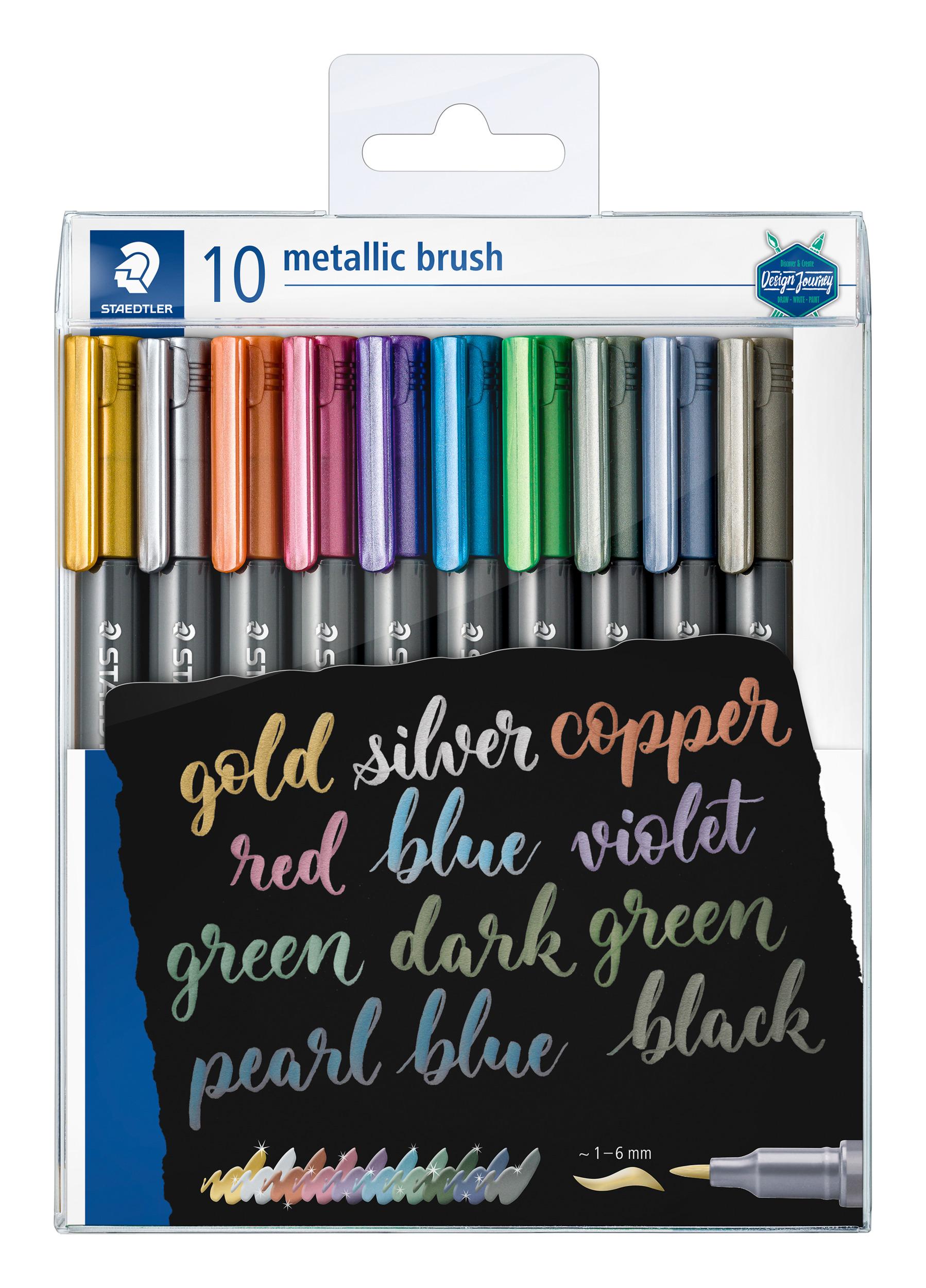 Žymeklių rinkinys STAEDTLER Metallic , 10 vnt.