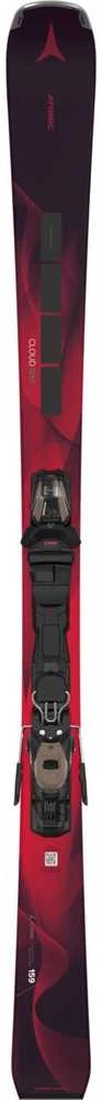 ATOMIC CLOUD Q12 REVOSHOCK C + M10 GW moteriškos all mountain slidės su apkaustais (Dydis: 159cm)