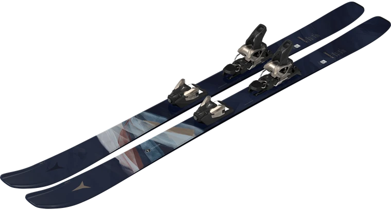 ATOMIC MAVEN 88 CTI + STR 12 GW moteriškos all mountain slidės su apkaustais (Dydis: 159cm)
