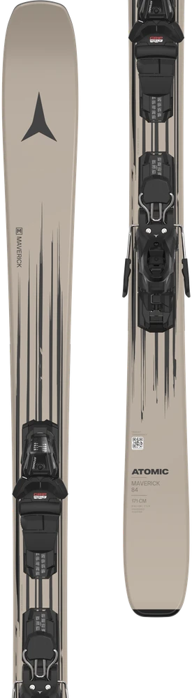 ATOMIC MAVERICK 84 + M 10 GW all mountain slidės su apkaustais (Dydis: 162cm)